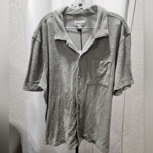 NWT Men's Moss Green French Terry Shirt